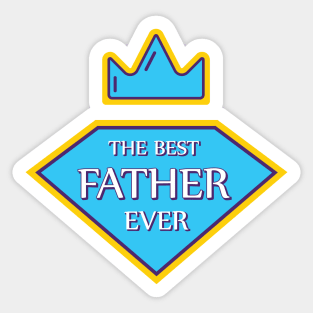 the best father Sticker